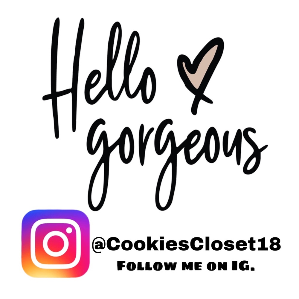 Follow me here and on IG. ❤️